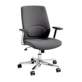 Chaise de bureau ergonomique avec accoudoirs et roulettes